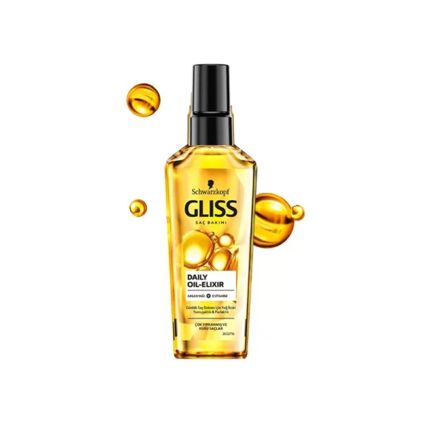روغن آرگان ترمیم کننده گلیس مدل Daily Oil Elixir حجم 75میل