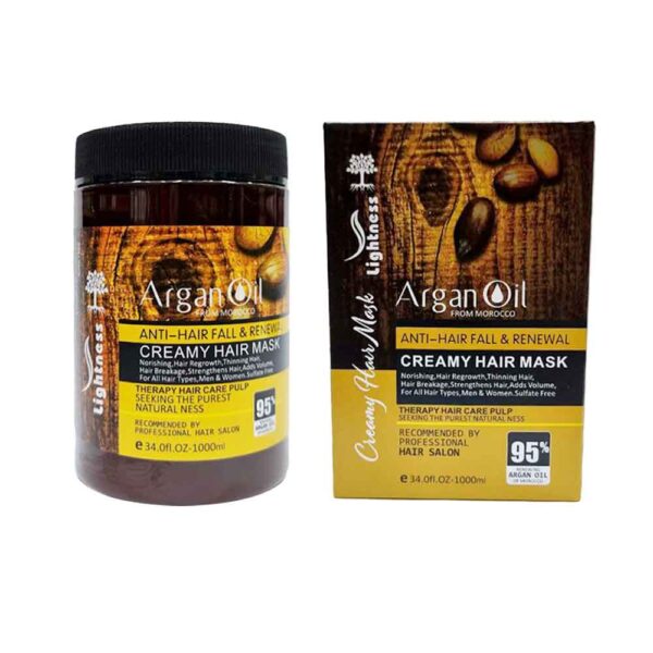 ماسک مو بدون سولفات ARGAN OIL لایتنس 1000میل