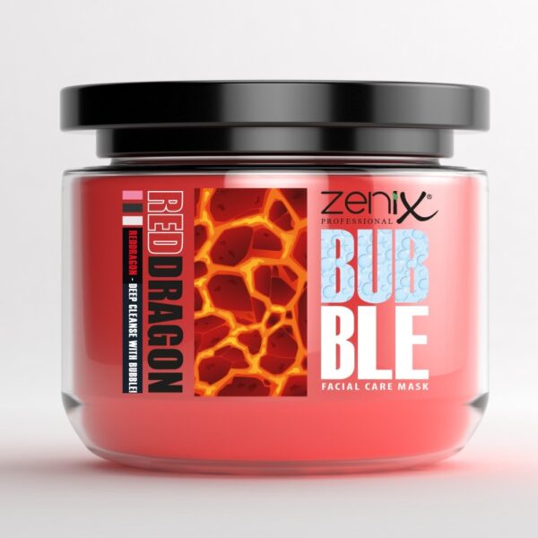 ماسک صورت حبابی عصاره درخت اژدها قرمز زنیکس ZENIX حجم 300میل