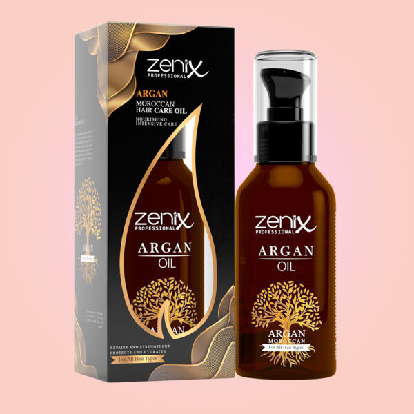 روغن آرگان و کراتینه مو زنیکس ZENIX حجم 100میل