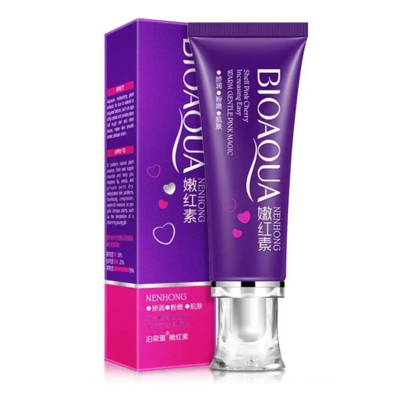 کرم صورتی کننده نقاط حساس بدن بیوآکوا BIOAQUA حجم 30میل