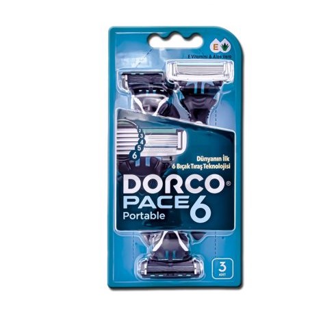 خودتراش 6 لبه دورکو DORCO بسته 3عددی